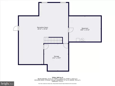 Floorplan - 13923 Schaeffer Rd, Boyds, MD 20841 photo 1 of 4