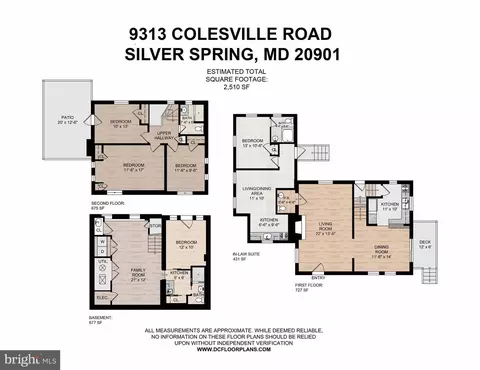 Floorplan - 9313 Colesville Rd, Silver Spring, MD 20901 photo 1 of 1