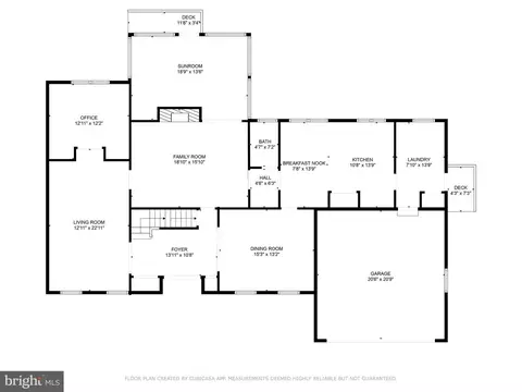 Floorplan - 11412 Symphony Woods Ln, Silver Spring, MD 20901 photo 1 of 2