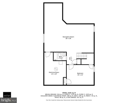 Floorplan - 13518 Redspire Dr, Silver Spring, MD 20906 photo 3 of 3