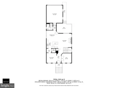 Floorplan - 13518 Redspire Dr, Silver Spring, MD 20906 photo 1 of 3