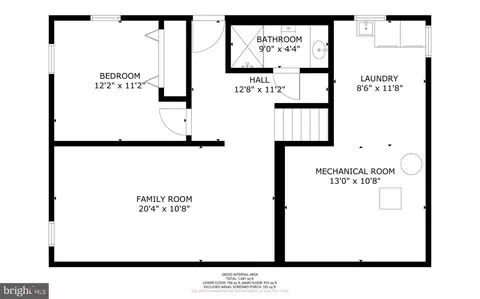 Floorplan - 707 Northwest Dr, Silver Spring, MD 20901 photo 3 of 3