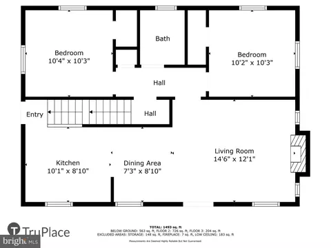 Floorplan - 10208 Carson Pl, Silver Spring, MD 20901 photo 3 of 3