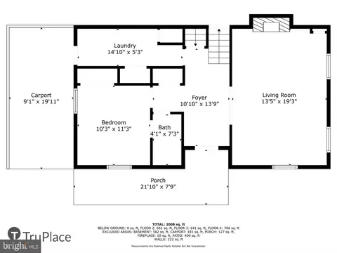 Floorplan - 9210 Watson Rd, Silver Spring, MD 20910 photo 2 of 4