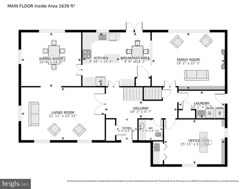 Floorplan - 9437 Tobin Cir, Potomac, MD 20854 photo 1 of 4