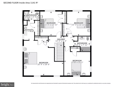 Floorplan - 4206 Maple Ter, Chevy Chase, MD 20815 photo 2 of 3