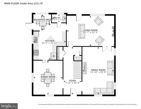 Floorplan - 4206 Maple Ter, Chevy Chase, MD 20815 photo 1 of 3