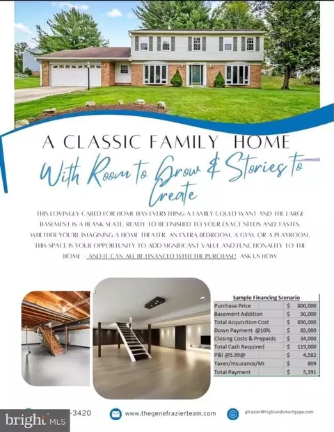 Floorplan - 13709 Turnmore Rd, Silver Spring, MD 20906 photo 1 of 4