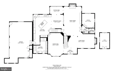 Floorplan - 11 Warrenton Dr, Silver Spring, MD 20904 photo 2 of 3