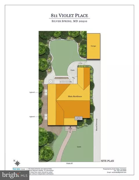 Floorplan - 811 Violet Pl, Silver Spring, MD 20910 photo 1 of 5