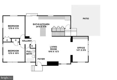 Floorplan - 20 Parkside Rd, Silver Spring, MD 20910 photo 1 of 3