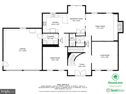 Floorplan - 2331 Holly Spring Dr, Silver Spring, MD 20905 photo 1 of 4