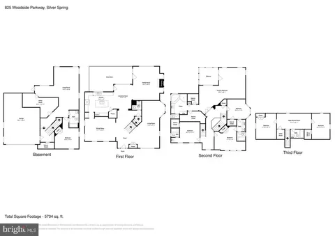 Floorplan - 825 Woodside Pkwy, Silver Spring, MD 20910 photo 1 of 1