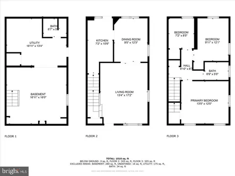 Floorplan - 11941 Andrew St, Silver Spring, MD 20902 photo 4 of 4