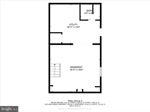 Floorplan - 11941 Andrew St, Silver Spring, MD 20902 photo 1 of 4