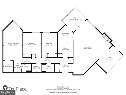 Floorplan - 14905 Pennfield Cir #2D, Silver Spring, MD 20906 photo 1 of 1