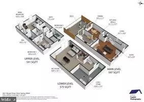 Floorplan - 3021 Mozart Dr, Silver Spring, MD 20904 photo 3 of 3