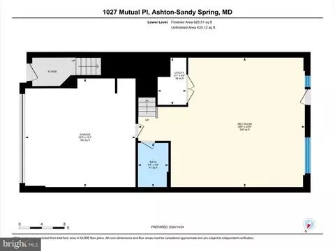 Floorplan - 1027 Mutual Pl, Sandy Spring, MD 20860 photo 1 of 3