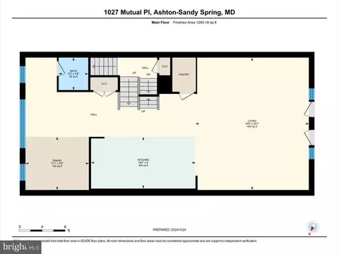 Floorplan - 1027 Mutual Pl, Sandy Spring, MD 20860 photo 2 of 3
