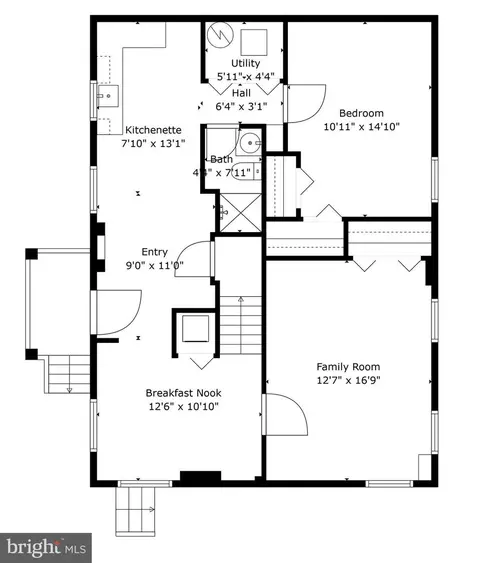 Floorplan - 618 Potomac Ave, Silver Spring, MD 20910 photo 3 of 3