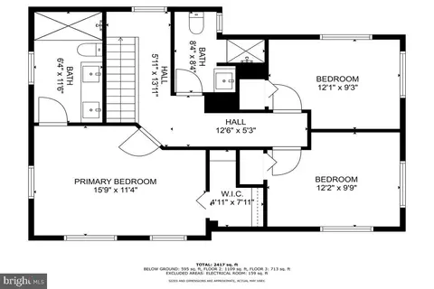 Floorplan - 2900 Harris Ave, Silver Spring, MD 20902 photo 3 of 4