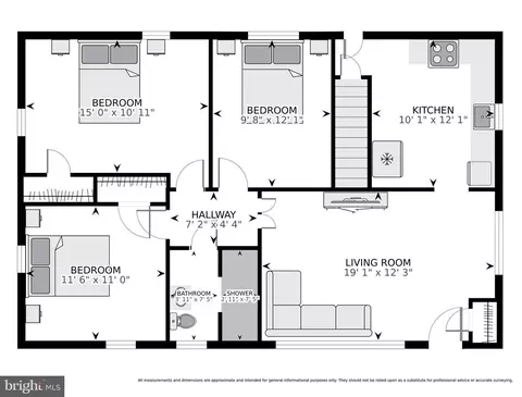 Floorplan - 807 Lanark Way, Silver Spring, MD 20901 photo 2 of 2