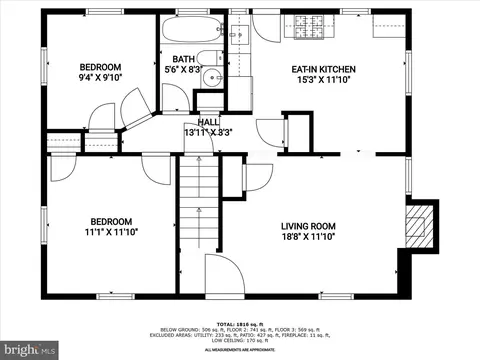 Floorplan - 9913 Markham St, Silver Spring, MD 20901 photo 1 of 7