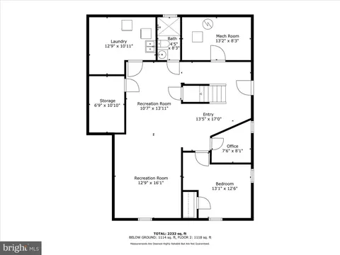 Floorplan - 1706 Lansdowne Way, Silver Spring, MD 20910 photo 2 of 2