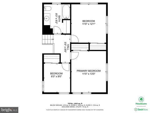 Floorplan - 13118 Holdridge Rd, Silver Spring, MD 20906 photo 3 of 4