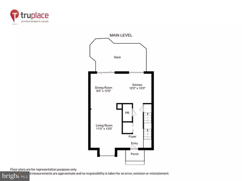 Floorplan - 14910 Carriage Square Dr, Silver Spring, MD 20906 photo 1 of 4