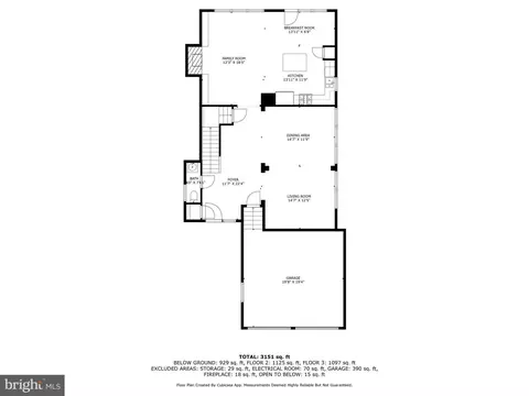 Floorplan - 14206 Drayton Ave, Silver Spring, MD 20904 photo 3 of 4