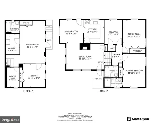 Floorplan - 609 Perth Pl, Silver Spring, MD 20901 photo 1 of 1