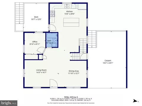 Floorplan - 12300 Dewey Rd, Silver Spring, MD 20906 photo 1 of 4