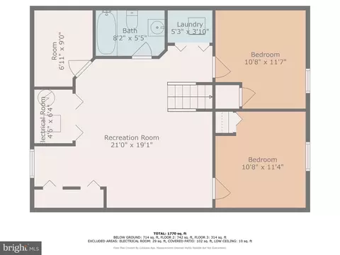 Floorplan - 12210 Atherton Dr, Silver Spring, MD 20902 photo 3 of 4