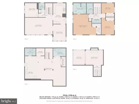 Floorplan - 1503 Crestline Rd, Silver Spring, MD 20904 photo 5 of 5