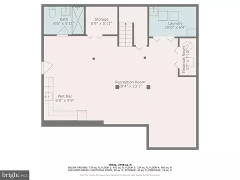 Floorplan - 1503 Crestline Rd, Silver Spring, MD 20904 photo 1 of 5