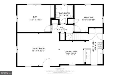Floorplan - 10604 Lorain Ave, Silver Spring, MD 20901 photo 1 of 2