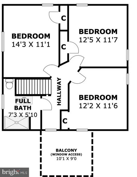 Floorplan - 713 Ritchie Ave, Silver Spring, MD 20910 photo 2 of 3