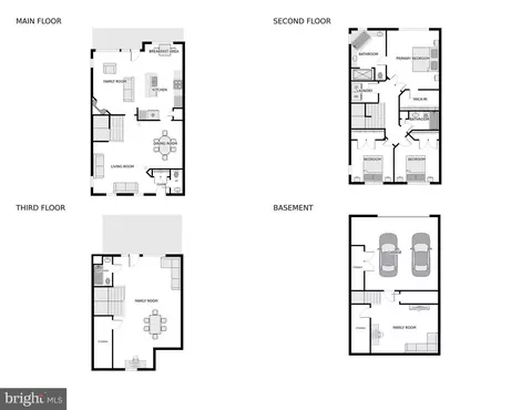 Floorplan - 9560 Ament St, Silver Spring, MD 20910 photo 5 of 5