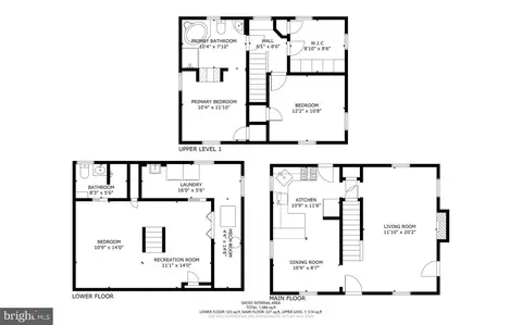 Floorplan - 2401 Hayden Dr, Silver Spring, MD 20902 photo 1 of 4