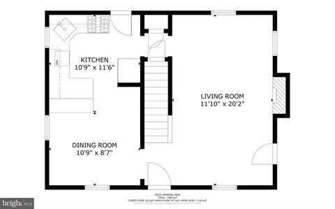 Floorplan - 2401 Hayden Dr, Silver Spring, MD 20902 photo 3 of 4