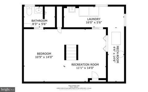 Floorplan - 2401 Hayden Dr, Silver Spring, MD 20902 photo 2 of 4