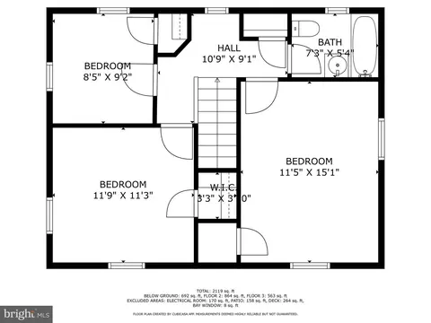 Floorplan - 322 Penwood Rd, Silver Spring, MD 20901 photo 4 of 4