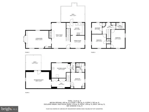 Floorplan - 322 Penwood Rd, Silver Spring, MD 20901 photo 1 of 4
