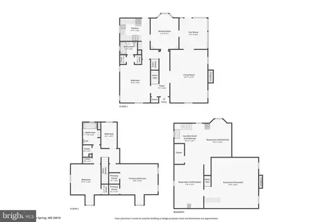 Floorplan - 14 Park Valley Rd, Silver Spring, MD 20910 photo 4 of 4