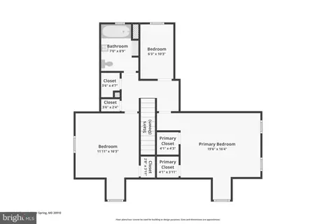 Floorplan - 14 Park Valley Rd, Silver Spring, MD 20910 photo 2 of 4