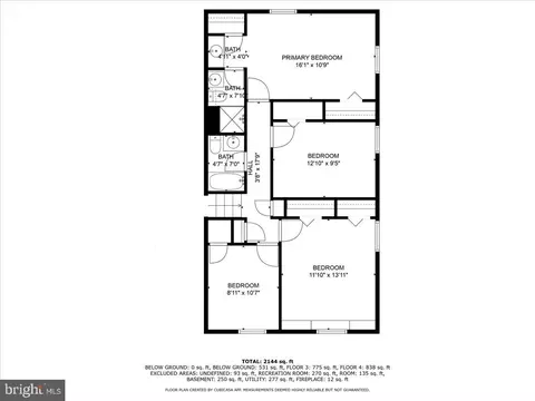 Floorplan - 312 Beaumont Rd, Silver Spring, MD 20904 photo 2 of 4