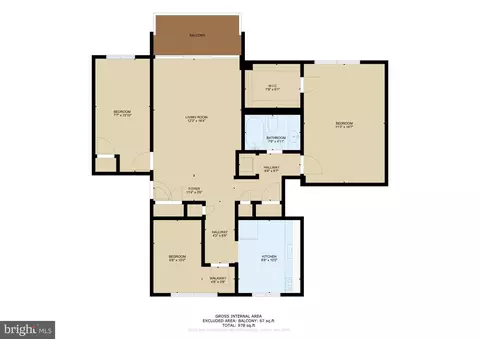 Floorplan - 3902 Bel Pre Rd #3902-8, Silver Spring, MD 20906 photo 1 of 1
