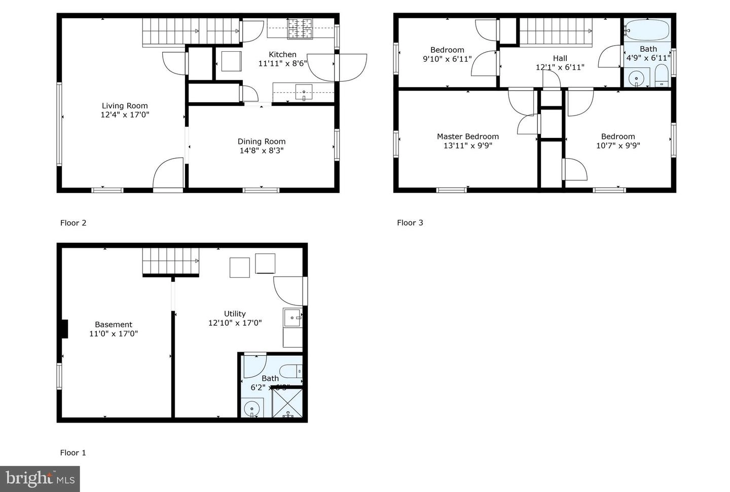 Floorplan - 12037 Claridge Rd, Silver Spring, MD 20902 photo 1 of 1