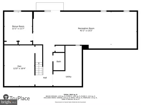 Floorplan - 13716 Night Sky Dr, Silver Spring, MD 20906 photo 2 of 4